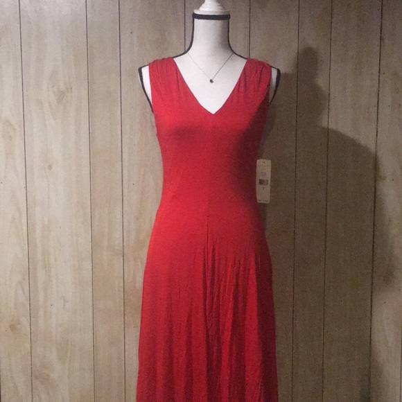 Fall Red Dress - Picture 5 of 7